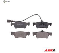 Brake pads Rear Axle C2W027ABE ABE for VW TRANSPORTER / CARAVELLE Mk V Bus
