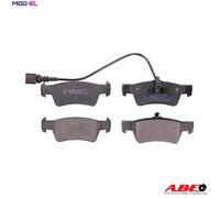 Brake pads Rear Axle C2W027ABE ABE for VW TRANSPORTER / CARAVELLE Mk V Bus