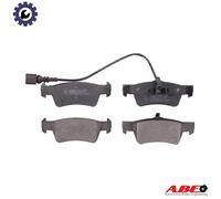 Brake pads Rear Axle C2W027ABE ABE for VW TRANSPORTER / CARAVELLE Mk V Bus