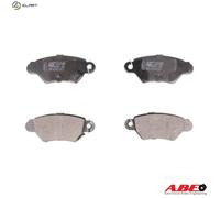 BRAKE PAD SET DISC BRAKE C2X006ABE FOR CHEVROLET C 20 SEL/L34 2.0L 4cyl ZAFIRA