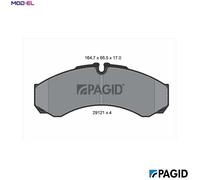 PAGID C4074N Brake pad set