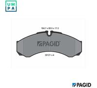 PAGID C4074N Brake pad set