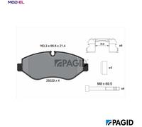 BRAKE PAD SET DISC BRAKE C6023N FOR IVECO DAILY/VI/Van/Platform/Chassis/Bus 3.0L