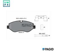 BRAKE PAD SET DISC BRAKE C6023N FOR IVECO DAILY/VI/Van/Platform/Chassis/Bus 3.0L