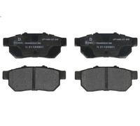 Delphi Brake Pads Rear With Anti-Squeak Plate For Honda Civic Civic Del Sol Jazz