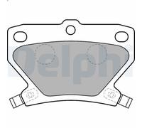 Disc Brake Brake Pad Set Delphi LP1513 Fits Toyota Celica Corolla Prius