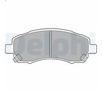 Front Disc Brake Brake Pad Set Delphi LP1545 Fits Subaru Impreza Legacy
