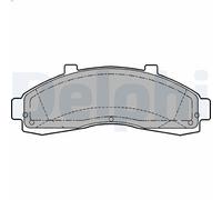 BRAKE PAD SET DISC BRAKE LP1625 FOR MAZDA B-SERIE/SUV/BRAVO/Pickup WLE7 2.5L