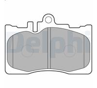 Disc Brake Brake Pad Set Delphi LP1689 Fits Lexus Toyota LS RX Celsior