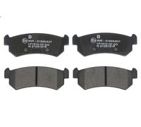 Delphi Brake Pads Rear With Anti-Squeak Plate Fits Chevrolet Aveo / Kalos Daewoo