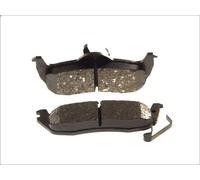 Delphi Brake Pads Rear With Anti-Squeak Plate Fits Jeep Commander Grand Cherokee