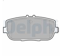 Disc Brake Brake Pad Set Delphi LP2027 Fits Fiat Mazda 124 MX-5 MX-5 RF