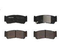Delphi Brake Pads Rear W/ Anti-Squeak Plate Fits Hyundai H-1 H-1/Starex Santa Fe