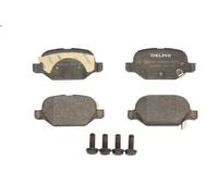 Brake Pad Set, disc brake DELPHI LP2761 for FIAT 500 (312_) 1.4 2007-