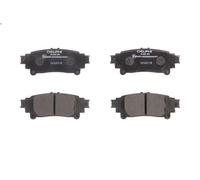 Delphi LP3155 Brake Pads Set Rear Without Anti-Squeak Plate Fits Lexus GS IS RC