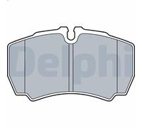 Brake Pad Set, disc brake DELPHI LP3573 for IVECO DAILY IV Van 3 2007-2011
