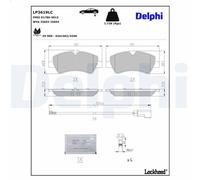 BRAKE PAD SET DISC BRAKE LP3619LC FOR FORD TRANSIT/V363/Bus/Platform/Chassis