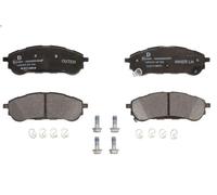 Delphi Brake Pads Set Rear LP3707 – Anti-Squeak Plate – Fits Ford Ranger