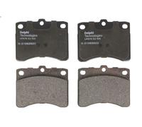 Brake Pad Set, disc brake DELPHI LP578 for PIAGGIO PORTER Bus 1.4 1998-2003