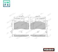 BRAKE PAD SET DISC BRAKE FDB1545 FOR PEUGEOT FIAT LANCIA CITROEN XFX 2.9L 6cyl