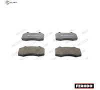 BRAKE PAD SET DISC BRAKE FDB1667 FOR RENAULT CLIO/EURO/III/CAMPUS LUTECIA 2.0L