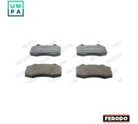 FERODO FDB1667 Disc Brake Brake Pad Set Front Fits Renault Clio 3 Megane 2