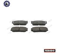 Ferodo Brake Pad Set FDB4000 - Rear - Fits Kia Sorento, Ssangyong Rodius, Kyron, Rexton