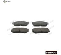 Ferodo Brake Pad Set - Rear - fits Kia Sorento, Ssangyong Rodius, Kyron, Rexton