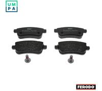 BRAKE PAD SET DISC BRAKE FDB4182 FOR RENAULT MEGANE/III/Hatchback 1.2L 4cyl
