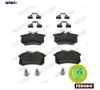 FERODO Brake Pads | FDB4260 | OE-Matching Quality | Eco-Friction Fuse+ Technology | Pack of 4