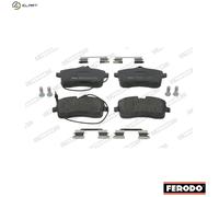 BRAKE PAD SET DISC BRAKE FDB4734 FOR PEUGEOT 407/SW/Van 6FY 1.7L 9HZ 1.6L 4cyl