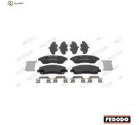BRAKE PAD SET DISC BRAKE FDB5243 FOR FUSO 4P10-BAT2/T2/BAT4/T4/BAT6/T6 3.0L