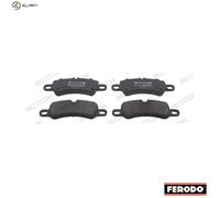 Brake pads FDB5280 FERODO for PORSCHE 911 911 Convertible 911 Targa 718 BOXSTER
