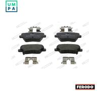 FERODO Brake Pads | FDB5334 | OE-Matching Quality | Eco-Friction Fuse+ Technology | Pack of 4