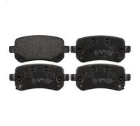 Brake Pads Set fits DODGE GRAND CARAVAN 3.8 Rear 08 to 10 EGL 68029887AA Febi