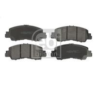 Brake Pad Set, disc brake FEBI 184236 ECLIPSE CROSS (GK_, GL_) 2 2018-