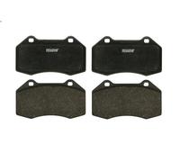 Brake Pad Set, disc brake FERODO FCP1667Z for ABARTH PUNTO EVO 1.4 2009-2012