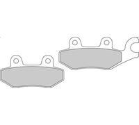 Brake Pad Set, disc brake FERODO FDB631AG for Honda NSR 50 1994-1994