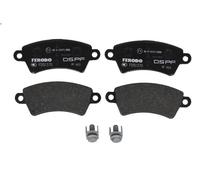 Brake Pad Set, disc brake FERODO FDS1370 CITROEN XSARA (N1) 2 1999-2005