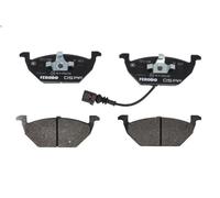 Brake Pad Set, disc brake FERODO FDS1398 for AUDI A3 (8P1) 2 2006-2008