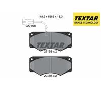 Brake Pad Set, disc brake fits: IVECO DAILY II Platform/Chassis 35-12 (131101