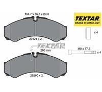 Brake Pad Set, disc brake fits: IVECO DAILY II Van 40-10 4x4 (15214104 152141