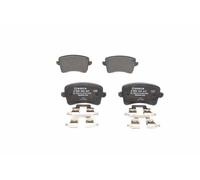 Bosch BP1126 - Brake Pads Car Rear Axle - Bosch Quality - Reduced Noise and Dust - ECE-R90 Certified - Copper-Free - 1 Set of 4 Pads - With Accessories