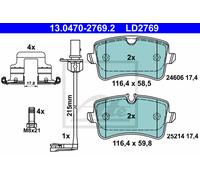 Brake pads 13.0470-2769.2 ATE for AUDI A7 Sportback A6 C7 A6 C7 Avant