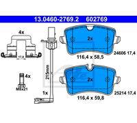 Brake pads 13.0460-2769.2 ATE for AUDI A7 Sportback A6 C7 A6 C7 Avant