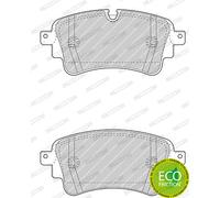Ferodo FDB4617 Brake Pad Set, disc brake