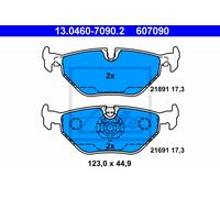 ATE 13.0460-7090.2 Brake pad set