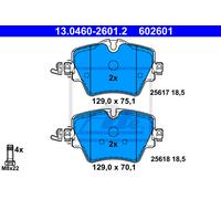 ATE Brake Pads 13.0460-2601.2 - Disc Brake Set - Fits BMW, MINI, TOYOTA (X3/X4/F40/F52/F45)