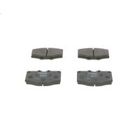 BOSCH Brake pad set 0 986 468 520 Low-Metallic TOYOTA: HILUX 6 Pick-up, Land Cruiser 60