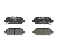 Brake Pad Set, disc brake for BOSCH 0 986 494 090 NISSAN ROGUE 2.5 2007-2013